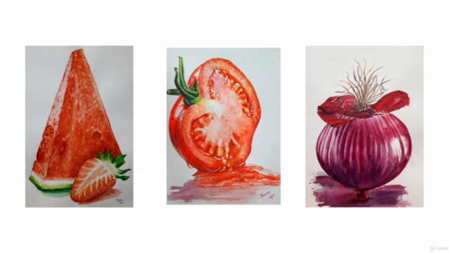 Realistic Watercolor Painting: From Beginner to Pro | Hindi – Screenshot 2
