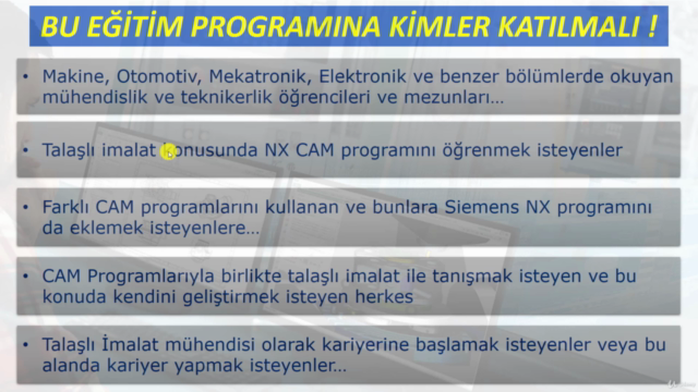 Siemens NX CAM - Talaşlı İmalat Eğitimi – Screenshot 2