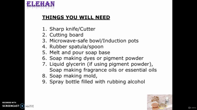 Hand Made Soap Making Workshop – Screenshot 2