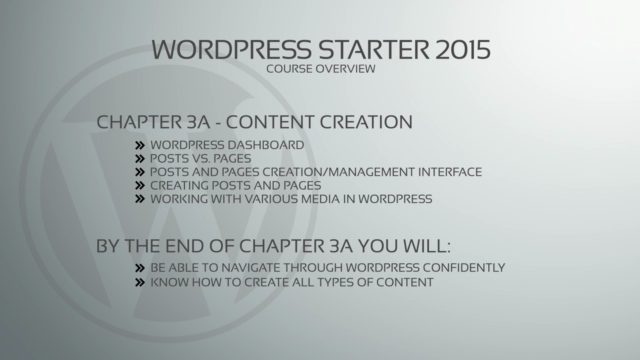 WordPress Starter 2015: Create Your Own WordPress Website – Screenshot 2
