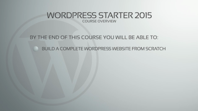 WordPress Starter 2015: Create Your Own WordPress Website – Screenshot 3