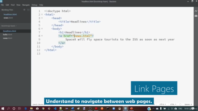 Become a Web Designer - HTML for Beginners – Screenshot 2