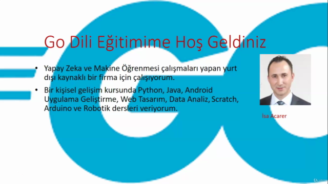 Go Programlama Dili Temelleri – Screenshot 1