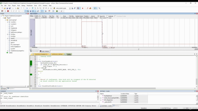 Introduction to AUTOSAR/OSEK RTOS II – Screenshot 1