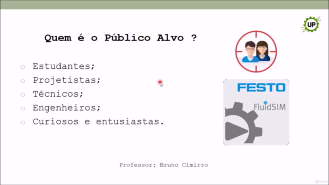 Desenho e Simulação de Circuitos Pneumáticos no FluidSIM – Screenshot 1