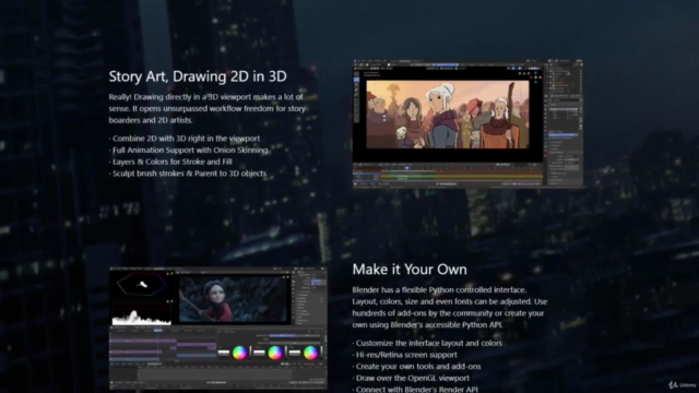 Blender 4.3 Modelado 3D para Videojuegos FLUJO COMPLETO 2025 – Screenshot 1