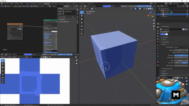 Blender 4.3 Modelado 3D para Videojuegos FLUJO COMPLETO 2025 – Screenshot 3