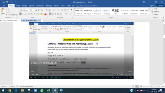 SAP CO:S/4 HANA : Training Discussion - end to end process – Screenshot 2
