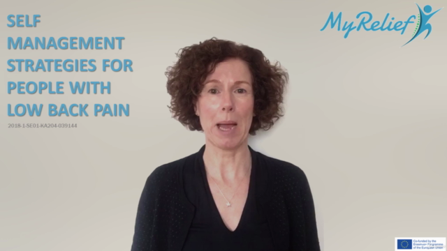 Self Management Strategies for People with Low Back Pain – Screenshot 1