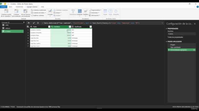 Limpieza y modelado de Datos en Power Query -Excel365 – Screenshot 4