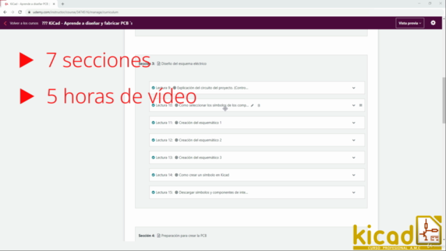 KiCad - Aprende a diseñar y fabricar PCB `s + Proyecto Final – Screenshot 2