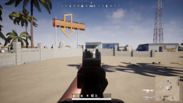 Unreal Engine 4 Game Develop: Battle Royale with Blueprint – Screenshot 3