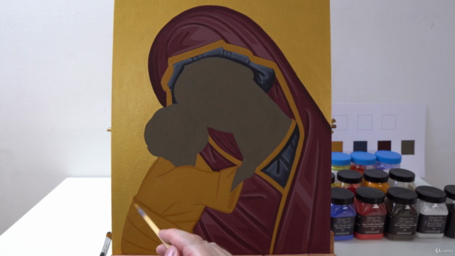 Learn how to paint Byzantine Icons (Part 3) – Screenshot 2