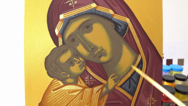 Learn how to paint Byzantine Icons (Part 3) – Screenshot 3