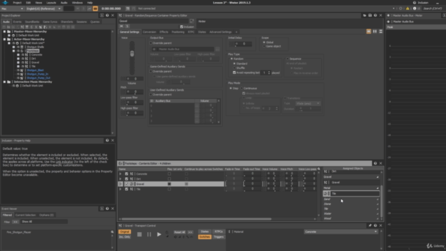 Game Audio 301: Sound & Music Implementation using Wwise – Screenshot 4