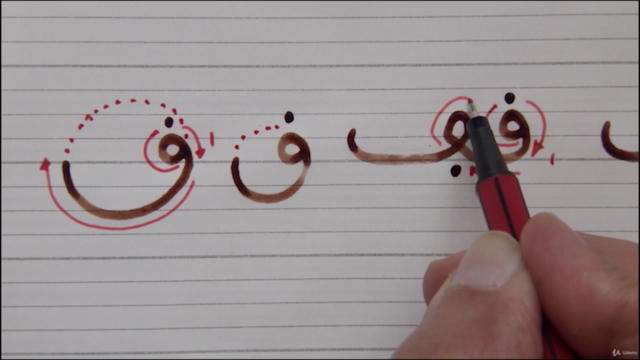 Learn Arabic Calligraphy: Maghribi Mabsut Style – Screenshot 4