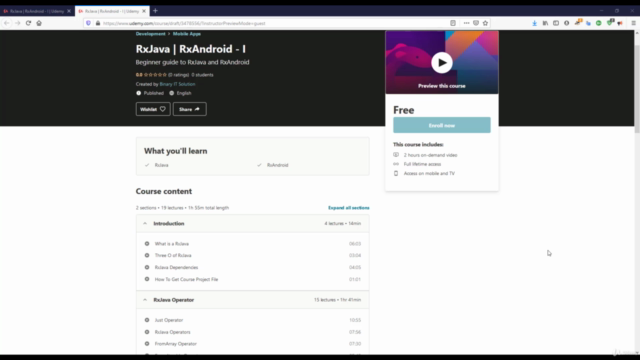 RxJava | RxAndroid - I – Screenshot 1