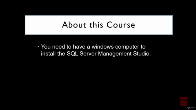 Introduction to Microsoft SQL Server and SQL – Screenshot 4