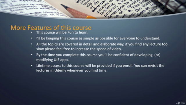 SAP Fiori, UI5, Gateway, ODATA for beginners with Hands-On – Screenshot 4