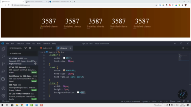 Вёрстка на HTML & CSS для начинающих – Screenshot 2