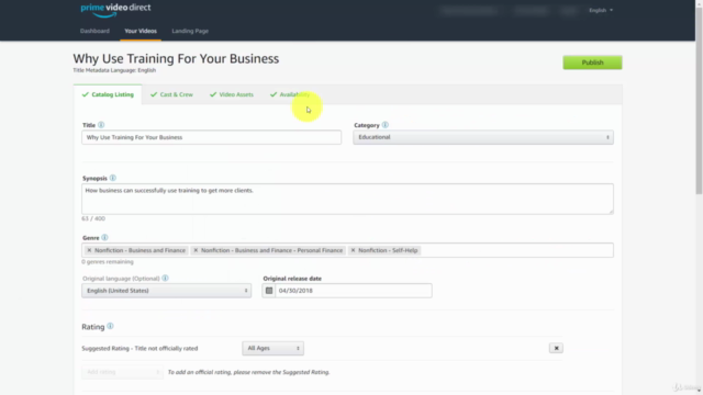 Sell Videos On Amazon (Volume-2): Fast Track Training – Screenshot 2