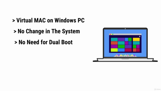 Save on MAC Computer : Run virtual MAC & XCode on Windows PC – Screenshot 1
