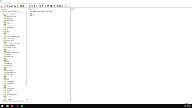 Crestron SimplWindows Modules – Screenshot 1