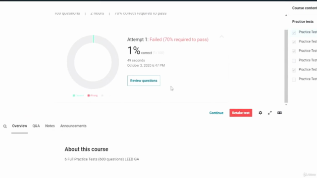Complete Practice tests, Flashcards | LEED Green Associate – Screenshot 3