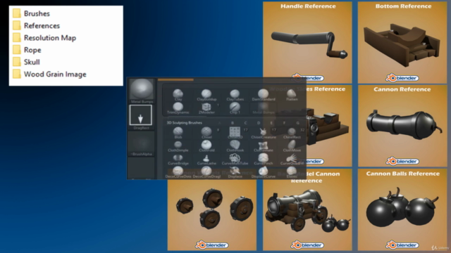 Blender Stylised 3D Game Model Complete Beginners Guide – Screenshot 4