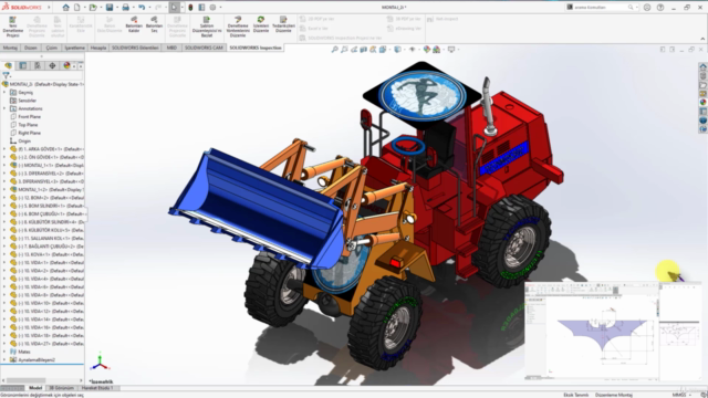 SolidWorks 2024 3D Katı Model Uygulamalı Örnek Çizimler - Screenshot_01