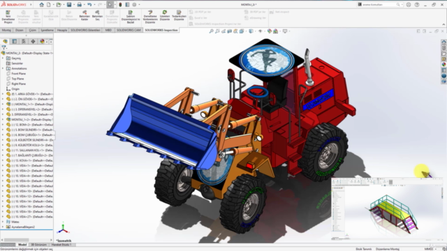 SolidWorks 2024 3D Katı Model Uygulamalı Örnek Çizimler - Screenshot_02