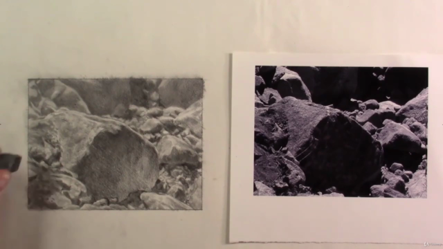 How to Draw Rocks in Graphite – Screenshot 4