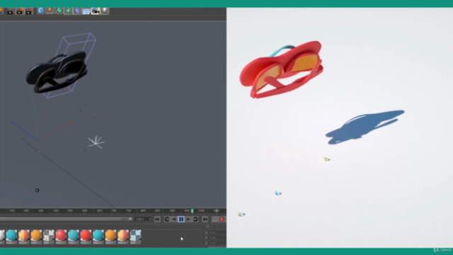 Complete course of making 3D motion graphics in Cinema4D – Screenshot 4