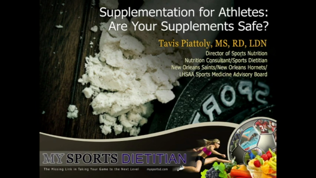 Athletes and Sports Supplements – Screenshot 1