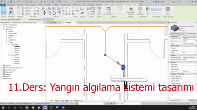 Autodesk Revit Elektrik Proje Tasarımı – Screenshot 3