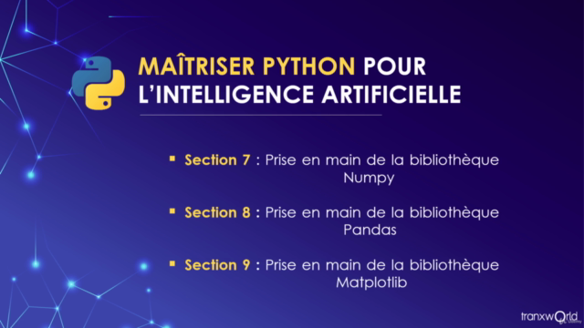 Maîtriser Python pour la Data Science (IA) – Screenshot 3