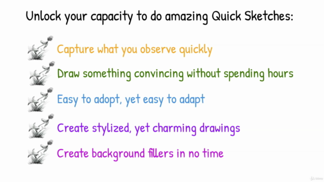 Drawing Nature - Quick Sketch Flower Edition – Screenshot 3
