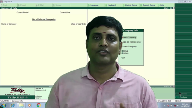 முழுமையான டேலி ஈஆர்பி ஜிஎஸ்டி உடன் தமிழ் வழியில் – Screenshot 2