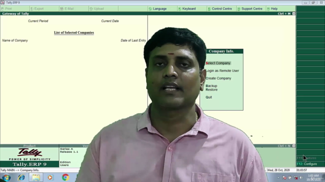 முழுமையான டேலி ஈஆர்பி ஜிஎஸ்டி உடன் தமிழ் வழியில் – Screenshot 3