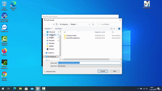 C# İle Sıfırdan Barkodlu Satış Programı Yapımı – Screenshot 4