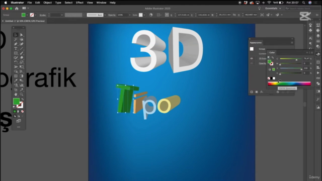 ILLUSTRATOR KURSU / SERTİFİKALI – Screenshot 4