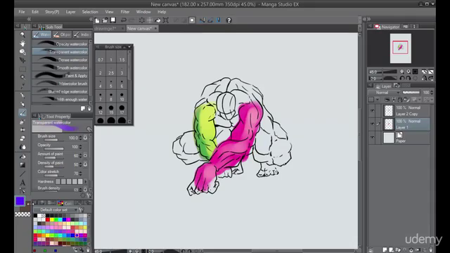 Master Manga Studio 5: Bonus Drawing and Painting – Screenshot 3