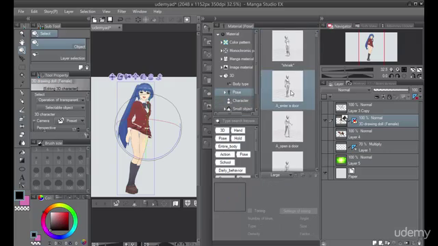 Master Manga Studio 5: Bonus Drawing and Painting – Screenshot 4