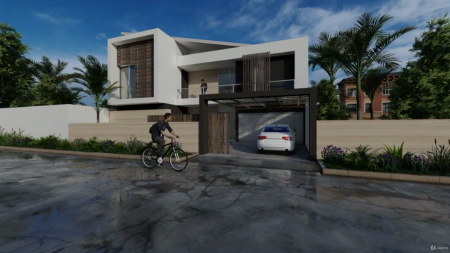 Lumion photo mode exterior rendering – Screenshot 1