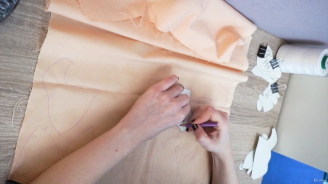 Let's make a stuffed fox (jointed fabric doll) – Screenshot 3