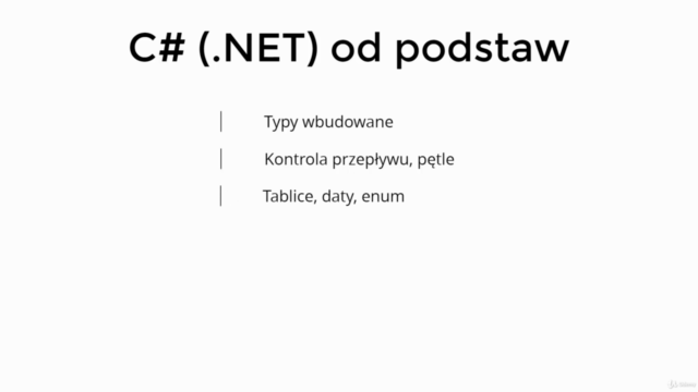 Kompletny kurs C# dla developerów .NET od eksperta +praktyka – Screenshot 2