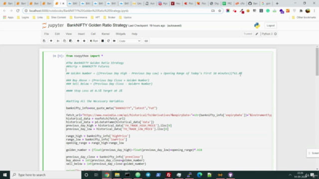 Coding a Algo Trading Bot: BankNIFTY Golden Ratio Strategy – Screenshot 3