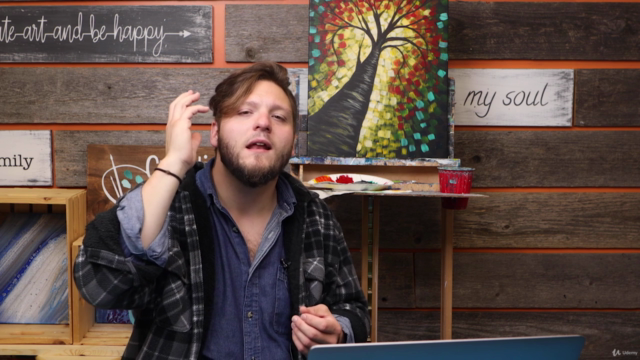 3 Fall Tree Painting Courses in ONE! (Beginner level) – Screenshot 2