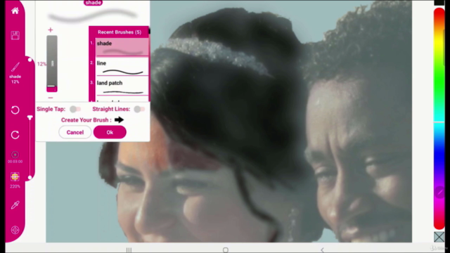 Draw a freehand portrait using the Paintology app – Screenshot 1