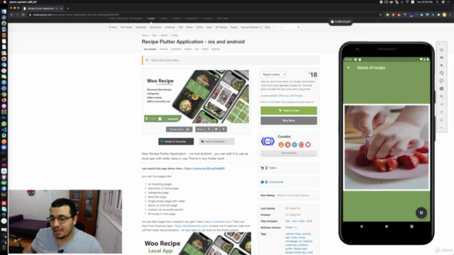 برمجة تطبيق بفلتر وبيعه على منصة انفاتو - Flutter to Envato – Screenshot 4